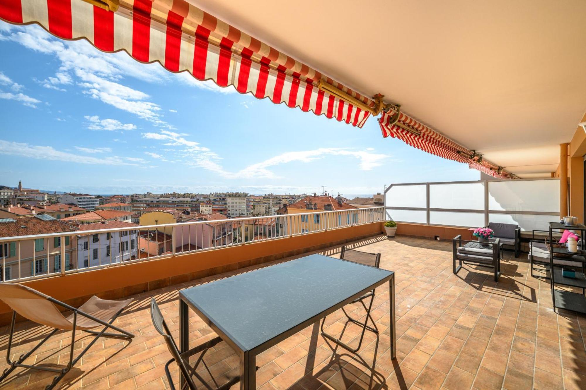 'L'Alicante Proche' Gare, Terrasse, Vue Mer Мантон Екстер'єр фото