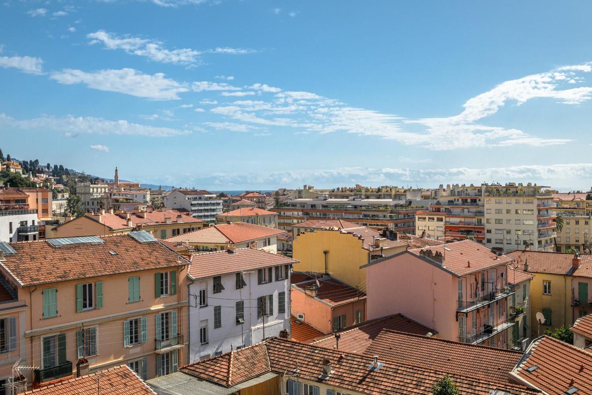 'L'Alicante Proche' Gare, Terrasse, Vue Mer Мантон Екстер'єр фото